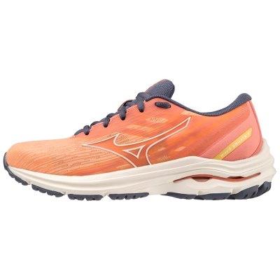 Zapatillas Para Correr Mizuno WAVE Equate 7 Mujer - Naranjas / Blancos / Azul Marino - Chile M649ML